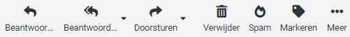 Webmail uitleg 3